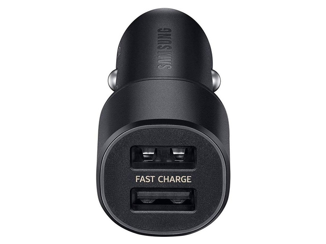 Oryginalna Ładowarka Samochodowa Samsung EP-L1100NBEGWW 2x USB Czarna