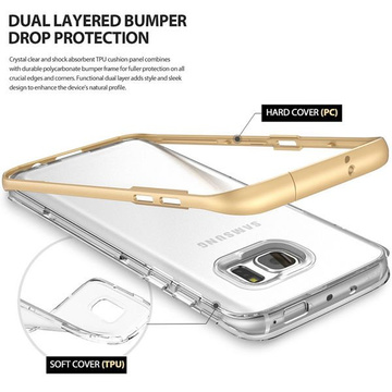 Etui ringke fusion frame samsung galaxy s7 edge sf black