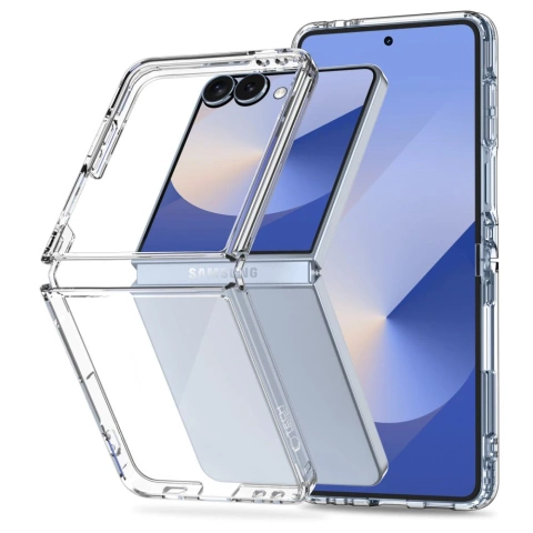 Etui Galaxy Z Flip 7 Tech-Protect Flexair Hybrid Clear Przezroczyste