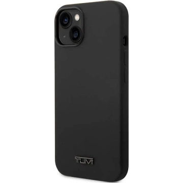 Tumi Liquid Silicone Hardcase für iPhone 14 Plus schwarz/schwarz