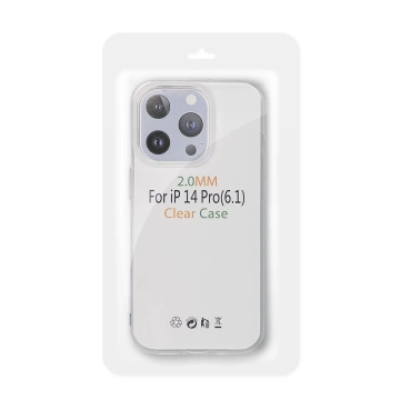 Schutzhülle CLEAR CASE 2mm für iPhone 15 Plus (Kameraschutz)