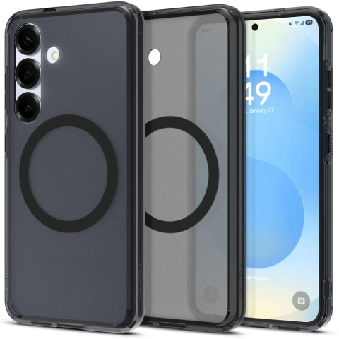 Etui do Samsung Galaxy S25 Spigen Ultra Hybrid Mag MagSafe Frost Black