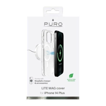 Etui Puro LITEMAG do iPhone 14 Plus MagSafe IPC1467LITEMAGTR transparent 