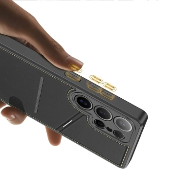 Etui Portfelowe do Samsung Galaxy S25 Ultra Dux Ducis Rafi II Czarny