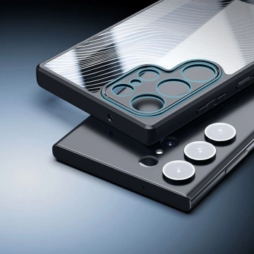 DUX DUCIS Aimo Hülle - Panzerhülle für Samsung Galaxy S23 Ultra, Schwarz