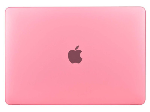 Etui Alogy Hard Case mat do Apple MacBook Air 2018 13 różowe