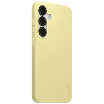 CARE Case für Samsung Galaxy S25 von PanzerGlass Fashion Chardonnay Yellow