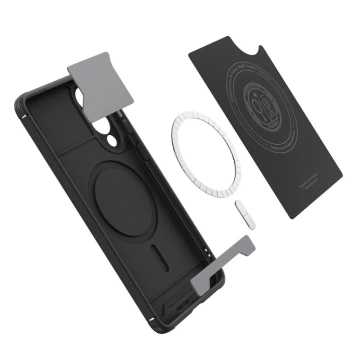 Schutzhülle für Samsung Galaxy S25 Edge Spigen Core Armor Mag Schwarz