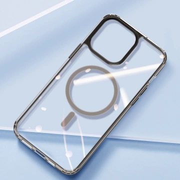 Dux Ducis Clin2 Hülle iPhone 14 Plus magnetische MagSafe Hülle grau