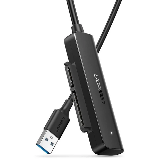 UGREEN Adapter HDD SSD 2.5'' SATA III 3.0 - USB 3.2 Gen 1 (SuperSpeed ​​USB 5 Gbps) schwarz (70609 CM321)
