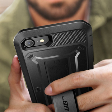 Etui Supcase Unicorn Beetle Pro für Apple iPhone 7 / 8 / SE 2020 / 2022 Schwarz