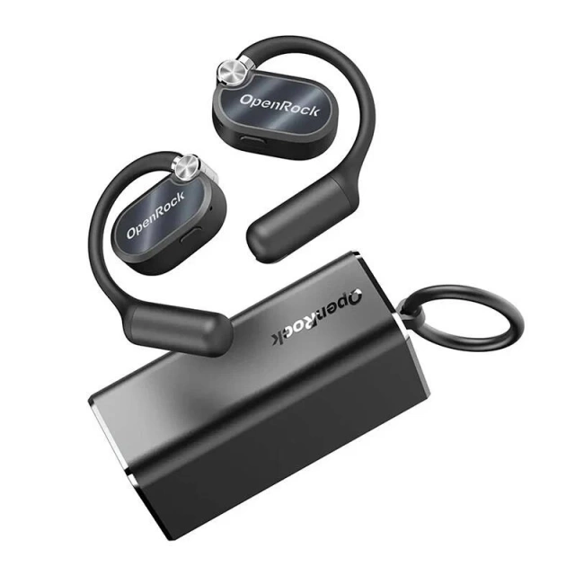OpenRock X Open-Ear-Kopfhörer (kabellos) (Schwarz)