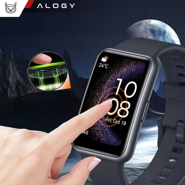 Folia ochronna Hydrożelowa hydrogel Alogy do smartwatcha do Huawei Watch Fit