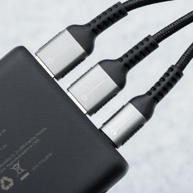 Powerbank Forcell F-Energy P10K2 10000mAh PD 22,5W QC3.0 Czarny