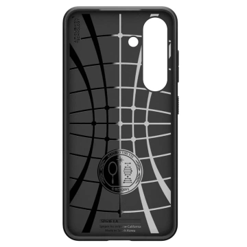 Samsung Galaxy S25 Hülle Schutzhülle Spigen Liquid Air Matt Schwarz