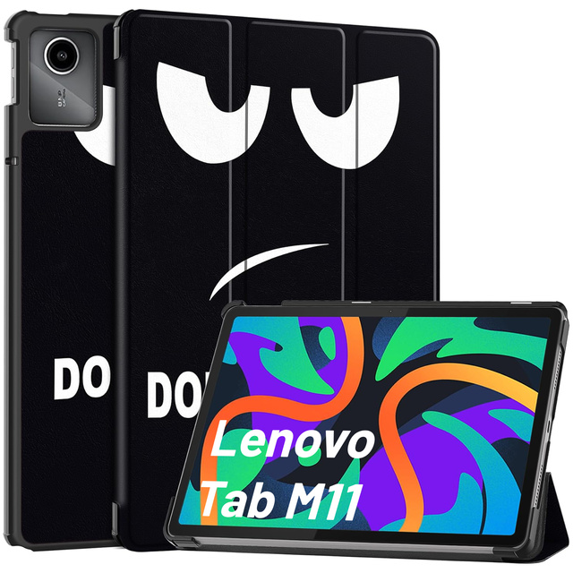 Etui do Lenovo Tab K11 / K11E 11” M11 10.95" TB330FU / TB330XU / TB331FC obudowa na tablet Case Alogy Book Cover Don't Touch me