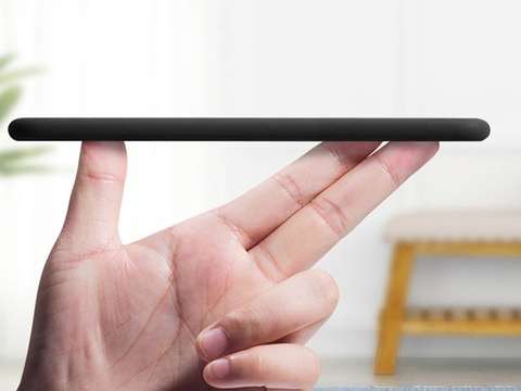 Alogy Slim Silikonhülle für Samsung Galaxy A60 schwarz Alogy 5D Glass