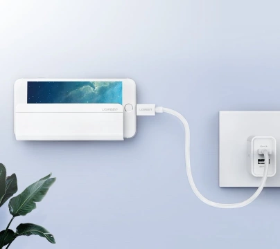 UGREEN Wandhalter Smartphone Ladeständer weiß (30394)