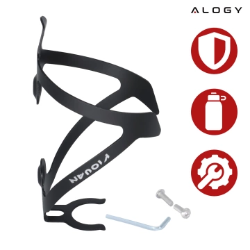 Fahrradflaschenhalter, universell, schwarz