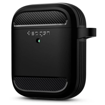 Spigen Rugged Armor Apple Airpods mattschwarz