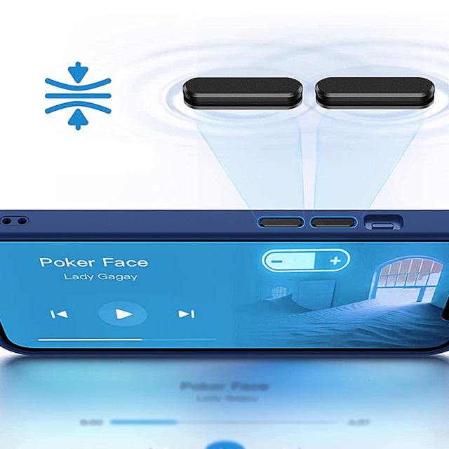 Etui ochronne na telefon MagMat Case do MagSafe do Apple iPhone 13 Matte Navy