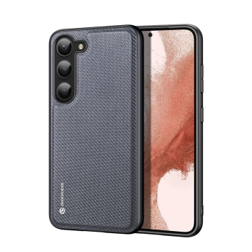 Etui ochronne Dux Ducis Fino do Samsung Galaxy S23+ pokrowiec z silikonową ramką szare