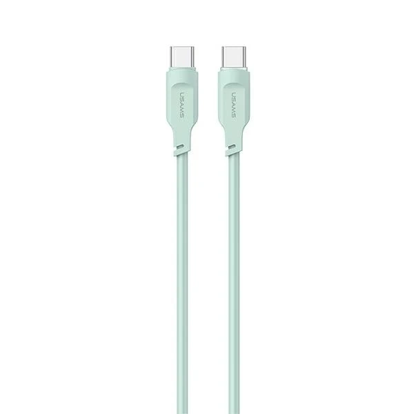USMAS USB-C auf USB-C PD Schnellladekabel 1,2 m grün