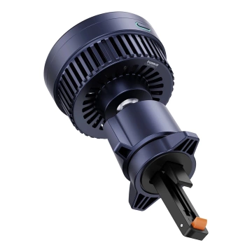 Baseus MagPro Autohalterung mit Qi2.0 15W induktivem Ladegerät für Lüftungsschlitze – Schwarz