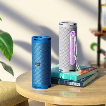 Hoco HC9 Tragbarer Bluetooth 5.1 RGB-Lautsprecher, 2×5W, 1800mAh, FM/TF/AUX