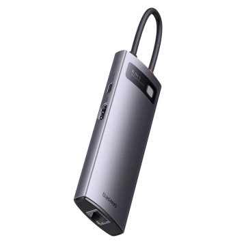 Hub 6w1 Baseus StarJoy Serie, USB-C für HDMI 3 x USB 3.0 USB-C PD RJ45