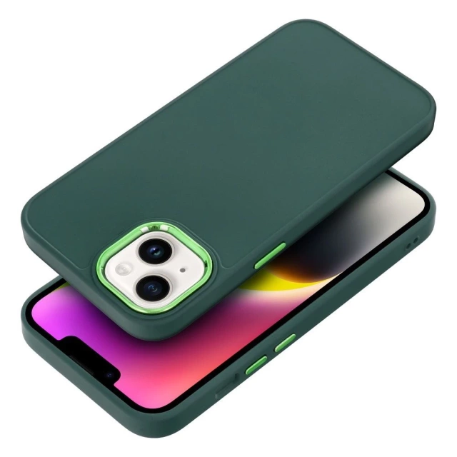 Etui ochronne obudowa Futerał FRAME do iPhone 15 Zielony