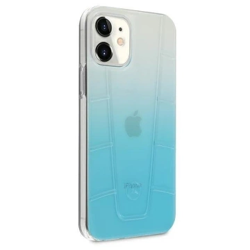 Etui ochronne Mercedes MEHCP12SCLGBL do Apple iPhone 12 Mini 5,4" niebieski/blue hardcase Transparent Line