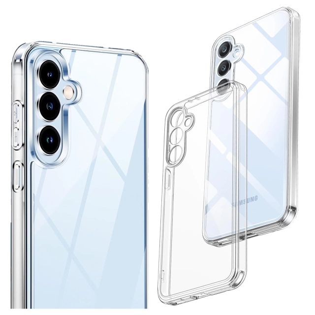 Etui do Samsung Galaxy S24 FE obudowa ochronna na telefon Alogy HybridShield™️ Case Przezroczyste