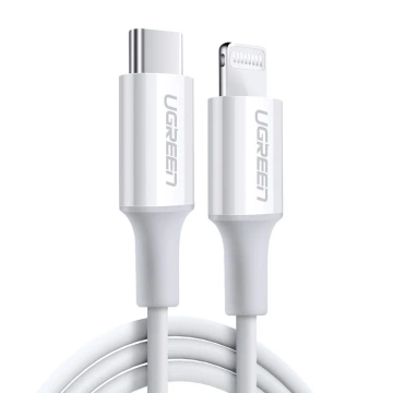 UGREEN Kabel MFi USB Typ C - Lightning 3A 1,5 m weiß (US171)