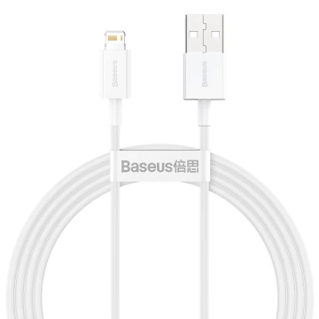 Baseus Superior USB-Kabel - Lightning 2.4A 1.5 m Weiß (CALYS-B02)