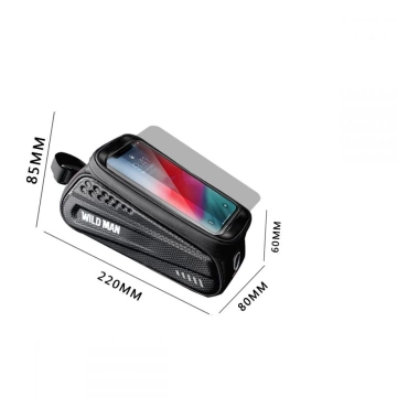 Sakwa Wildman Hardpouch Fahrradhalterung „l“ schwarz