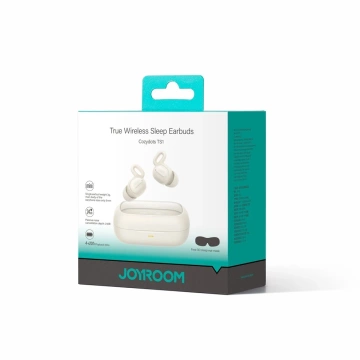 TWS Joyroom JR-TS1 Cozydots Serie Bluetooth 5.3 ANC Kopfhörer – Weiß