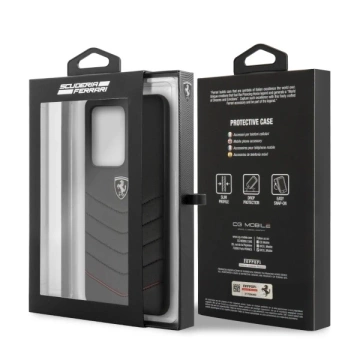 Ferrari Hardcase für Samsung Galaxy S20 Ultra schwarz/schwarz Heritage