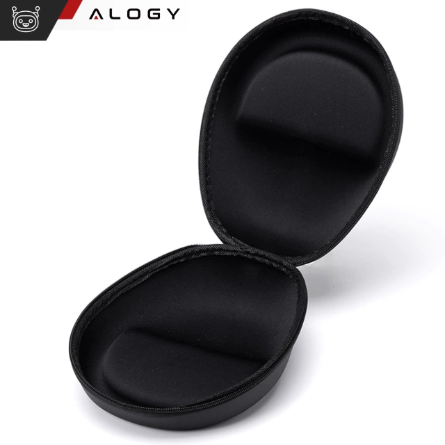 Etui ochronne na słuchawki do JBL TUNE 720BT 760NC 770NC Alogy Hard Case obudowa ochronna na zamek 23x18x11cm Czarne