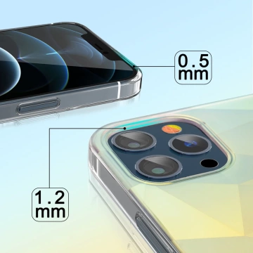 Kingxbar Streamer Series Luxury Elegant Case für iPhone 13 Pro Blau (Dreieck)