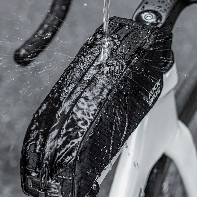 Torba rowerowa Rockbros 0,9 l wodoodporna na ramę górną rurę – czarna