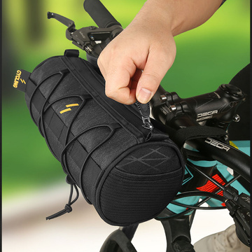 Alogy Fahrradtasche Radstange Fahrradtasche Wasserdichte Fahrradtasche 2,5 L Schwarz