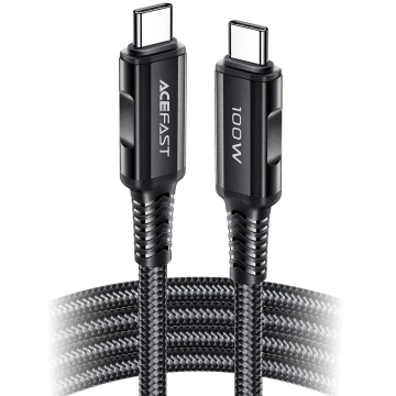 Acefast Kabel USB Typ C - USB Typ C 2m, 100W (20V / 5A) schwarz (C4-03 Black)