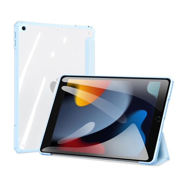 Dux Ducis Copa etui do iPad 10.2'' 2021 / 2020 / 2019 pokrowiec smart cover z podstawką niebieski