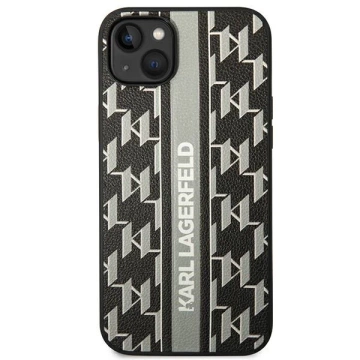 Etui Karl Lagerfeld KLHCP14MPGKLSKG für iPhone 14 Plus 6,7" Hardcase Monogram Stripe