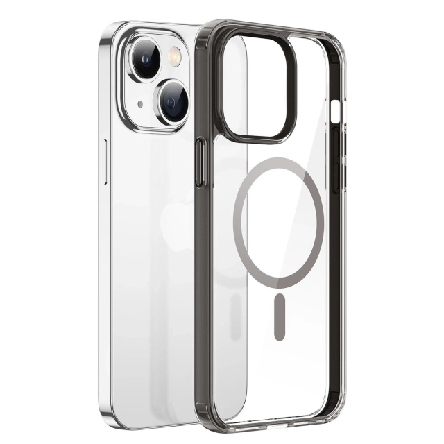 Dux Ducis Clin2 Hülle iPhone 14 Plus magnetische MagSafe Hülle grau