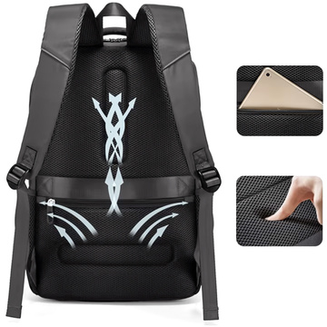 Plecak wodoodporny Bange torba na laptopa 15.6" do pracy szkoły samolotu 47x30,5x17 cm męski damski 