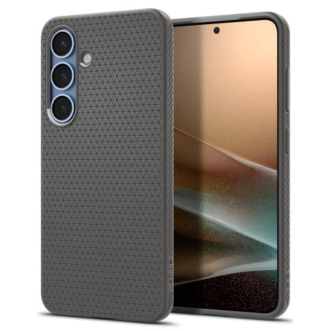 Etui Spigen Liquid Air do Samsung Galaxy S25 Marble Grey