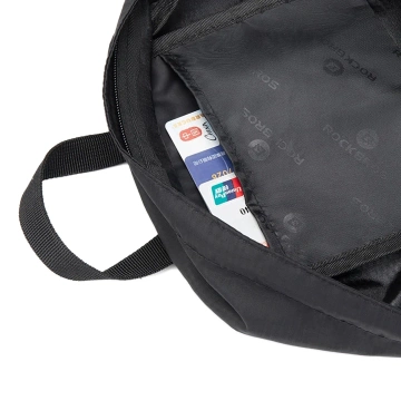 Plecak Rockbros H10-BK 18 l składany, ergonomiczny – czarny