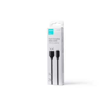 Joyroom Lade-/Datenkabel USB - Lightning 2.4A 2m schwarz (S-UL012A9)